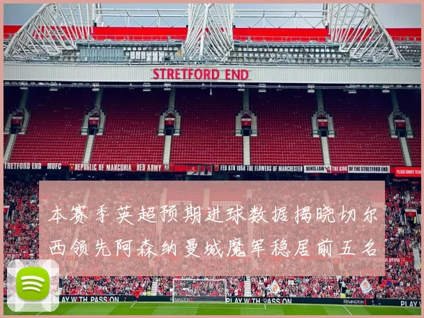 本赛季英超预期进球数据揭晓切尔西领先阿森纳曼城魔军稳居前五名